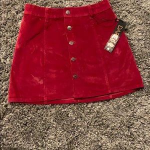 red skirt